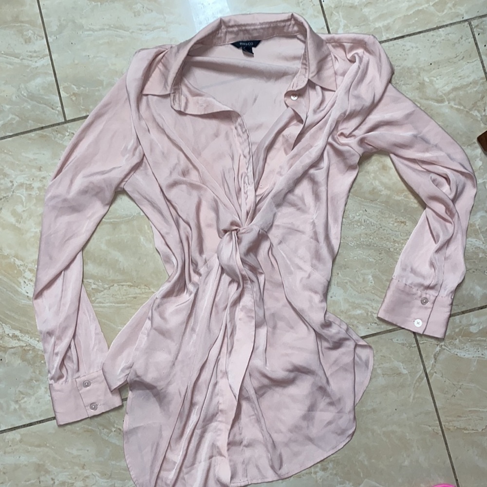 Silky blouse